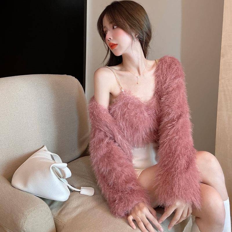 Áo Sweater Dệt Kim Thời Trang Mùa Thu Phong Cách Retro