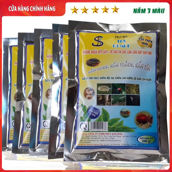 TKS-BTMET: NẤM 3 MÀU-Gói 200gr