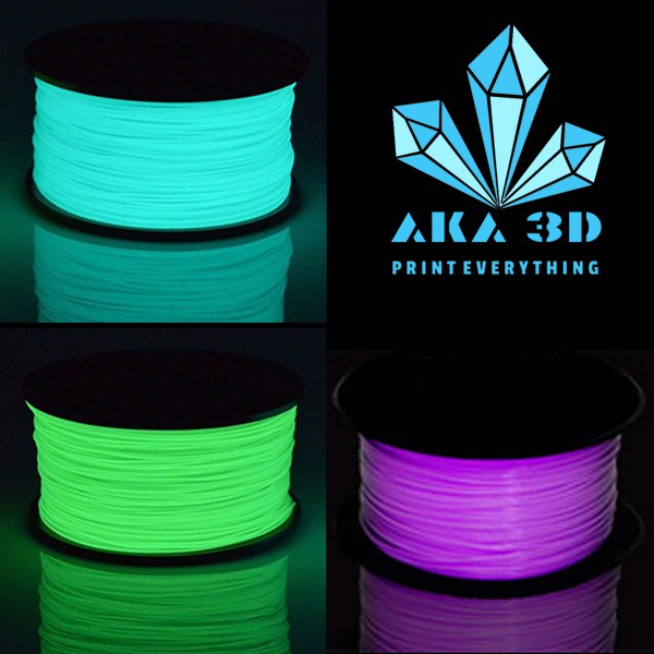 Nhựa PLA in 3D flythinking xanh lá cây dạ quang, mực in 3D green noctilucent.