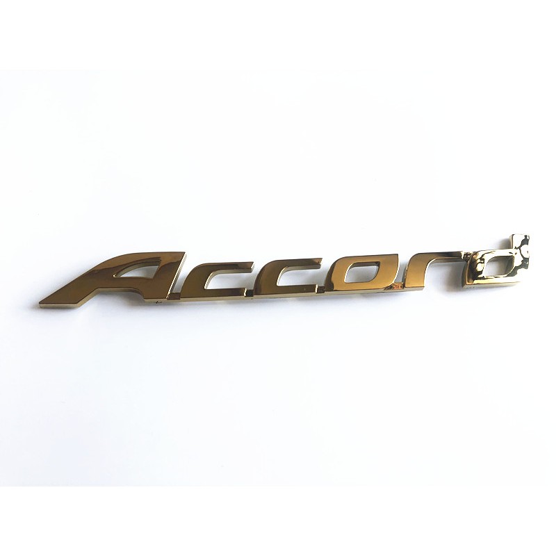Logo chữ Accord trang trí dành cho xe hơi Honda thời trang