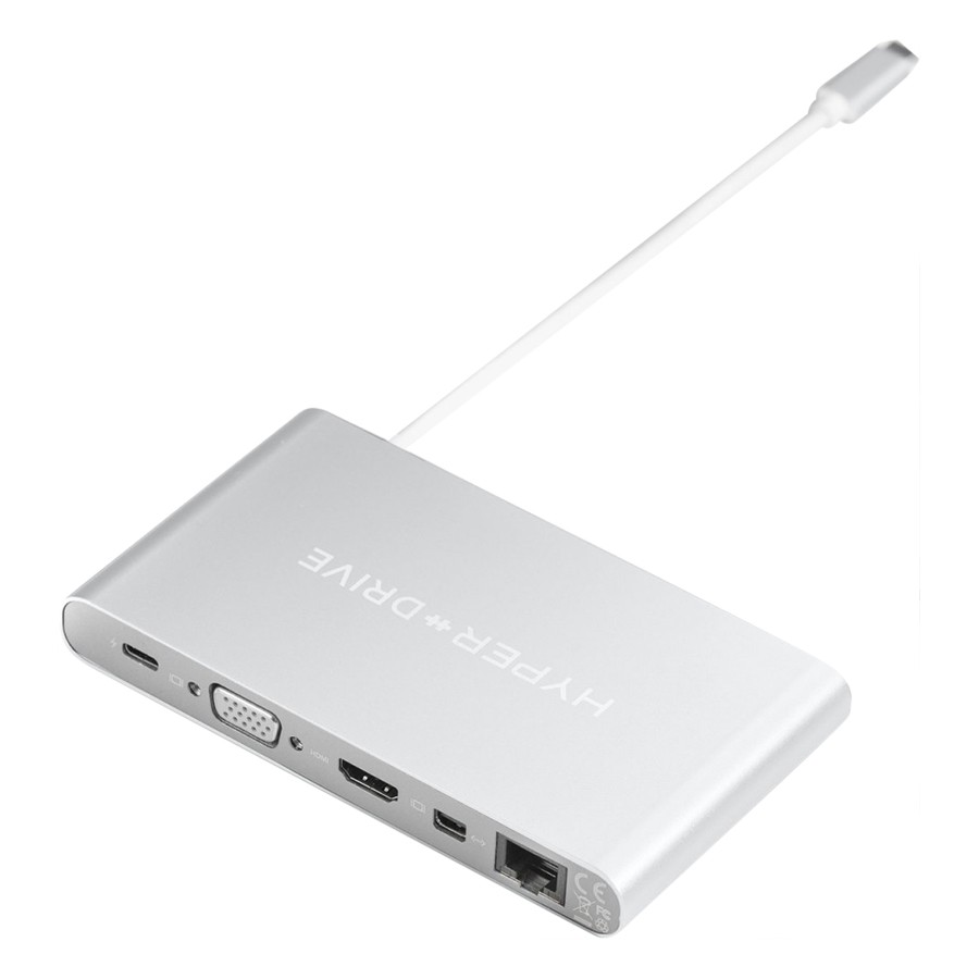 Cáp Macbook Pro HyperDrive DRIVE Ultimate USB-C Hub full cổng