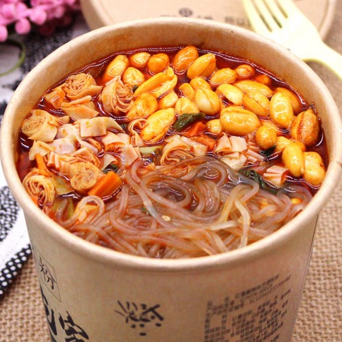 1 thùng 6 hộp miến chua cay Trùng Khánh