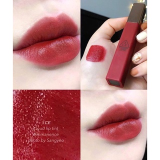 Son kem 3CE Immanence Cloud Lip Tint - Đỏ rượu