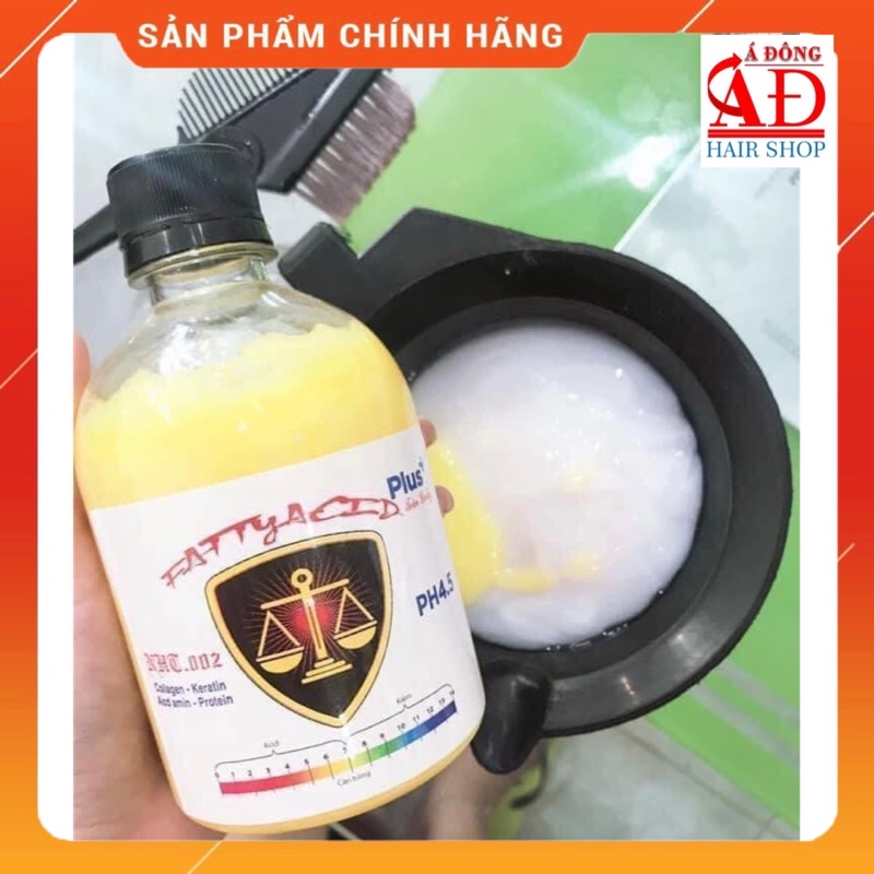 [+Tặng mũ trùm] AXIT BÉO CHÍNH HÃNG CTY TNT FATTY ACID PHA HOÁ CHẤT UỐN DUỖI NHUỘM 450ML