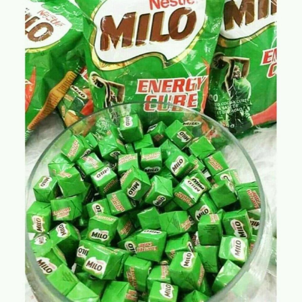 Kẹo Milo ? GIÁ SỐC ? Kẹo Milo Energy Cube Thái Lan 10 viên Date Mới Nhất