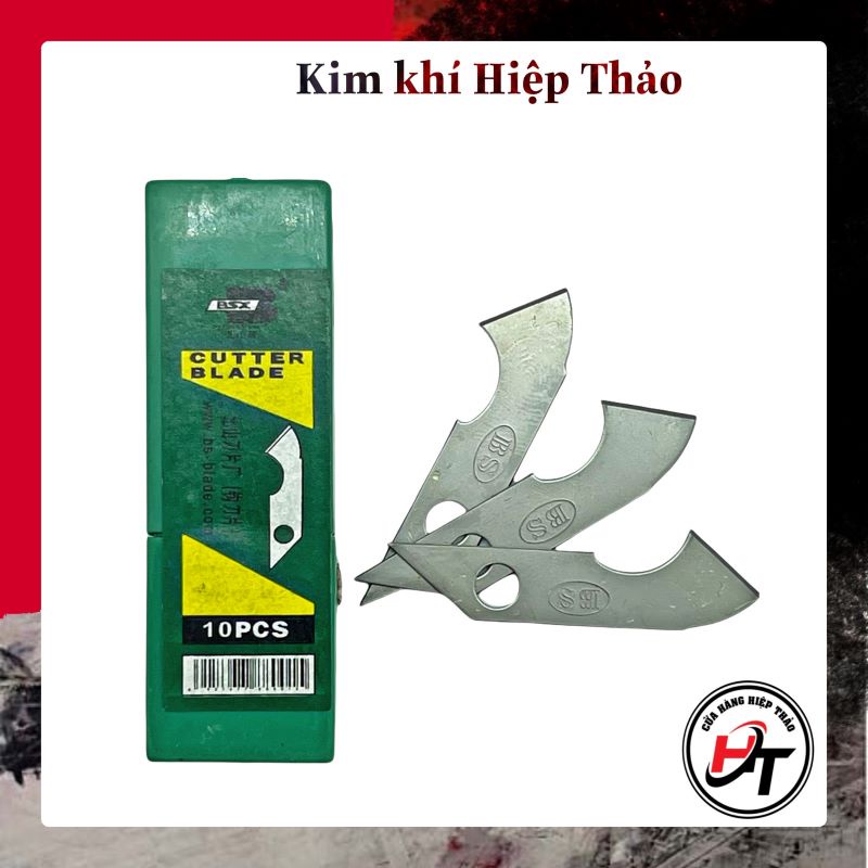 Hộp lưỡi dao cắt mica dao móc alu xanh BSX giá rẻ LDMX