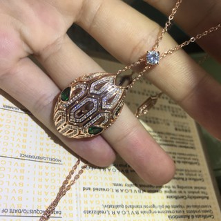 Vòng cổ Mạ Bạc 925 Hình Rắn Thời Trang 2023 Dành Cho Cặp Đôi