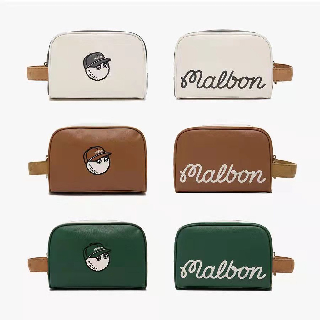 Golf MALBON túi ly hợp hai lớp chống thấm nước túi đựng đồ lặt vặt xách tay túi thiết bị túi bóng nhỏ đa chức năng