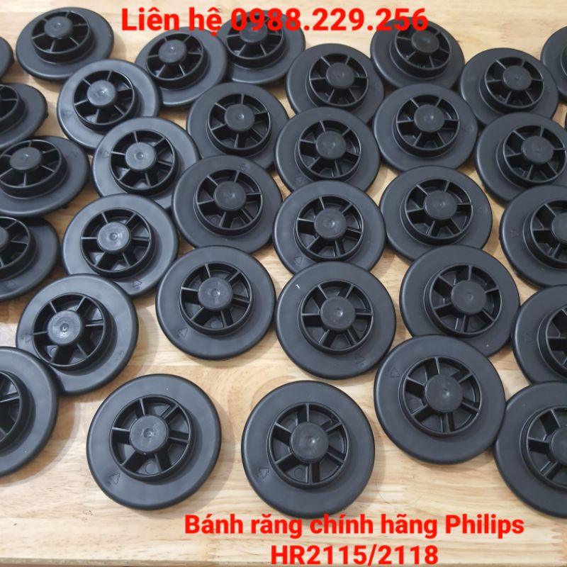 Phụ kiện máy xay- Bánh răng thân máy chính hãng máy xay Philips HR2115/ HR2118/ HR2061/HR2068