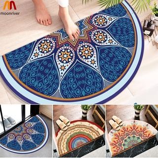 thảm lót cửa chùi chân Hình Bán Nguyệt Chống Trượt