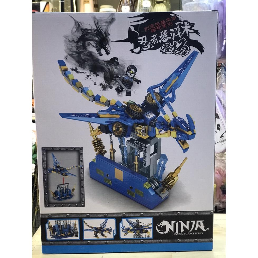Lego Rồng xanh Ninja 495pcs