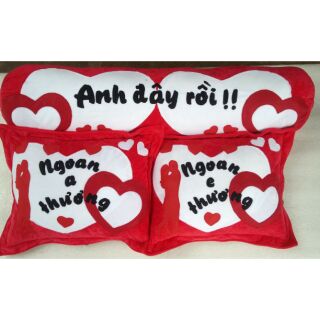 Combo Gối handmade làm theo yêu cầu. Hàng đặt trước