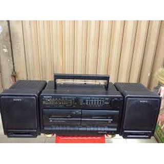 Radio Casset SONY có line gắn được điện thoại, hàng của Nhật