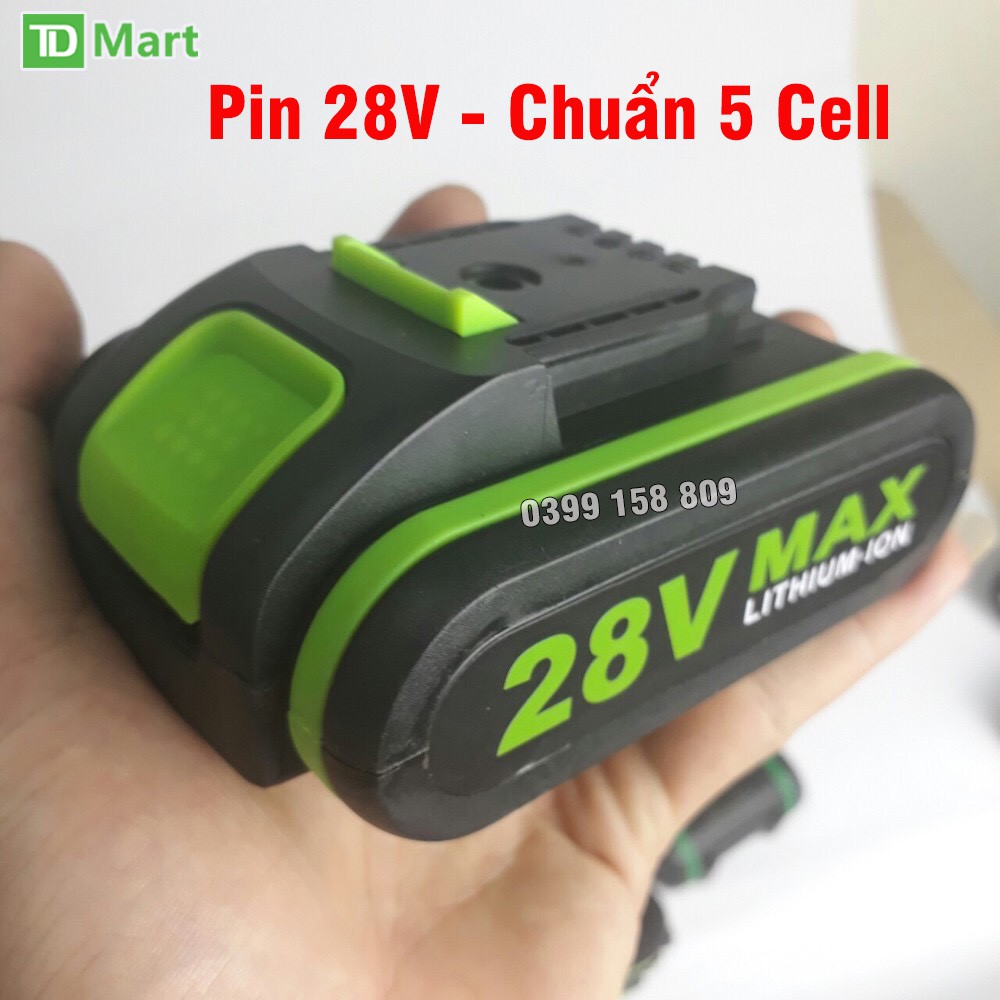 Pin Máy Khoan Hitachi 28V Chuẩn 5 Cell Chất Lượng Tốt