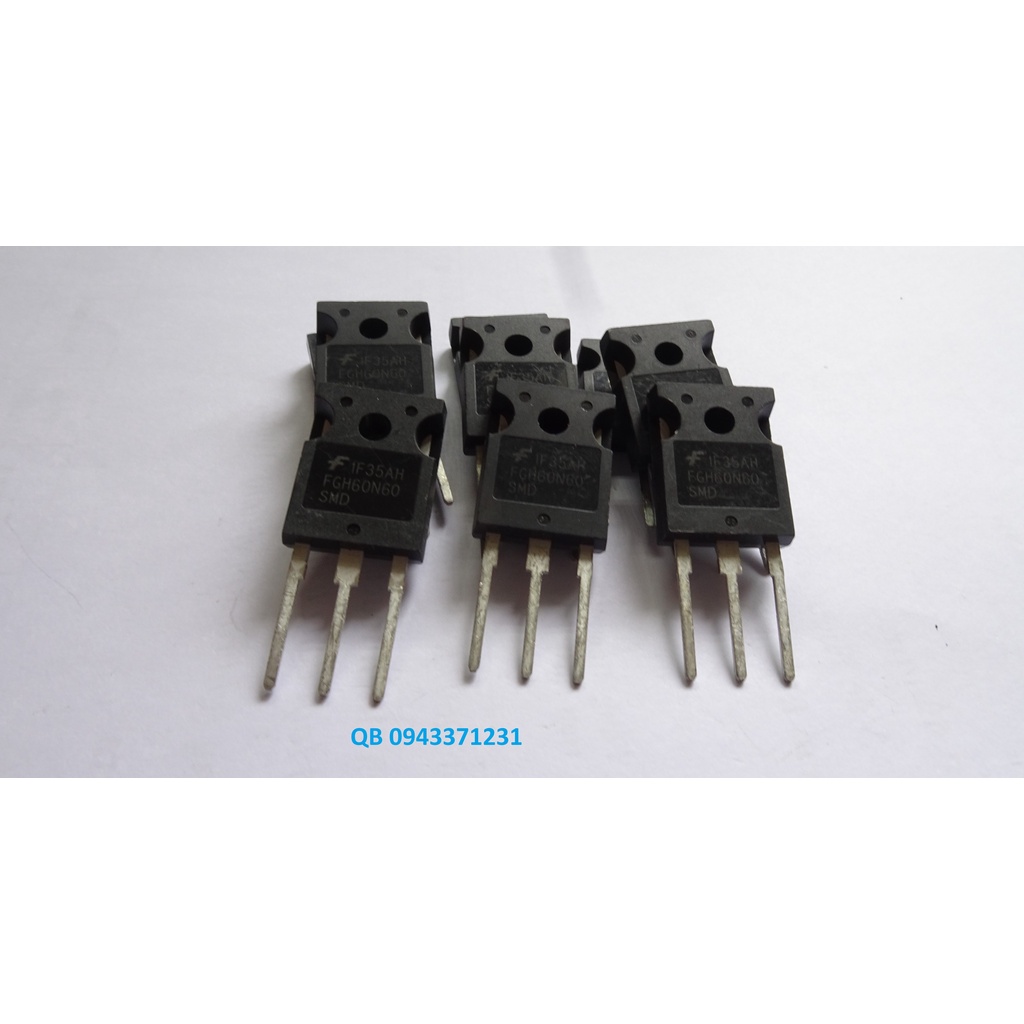 IGBT FMH60N60 Linh Kiện Sửa Chữa Máy Hàn  thay thế 40N60 60N60 Hãng sản xuất FMH SMD kiểu chân TO-247