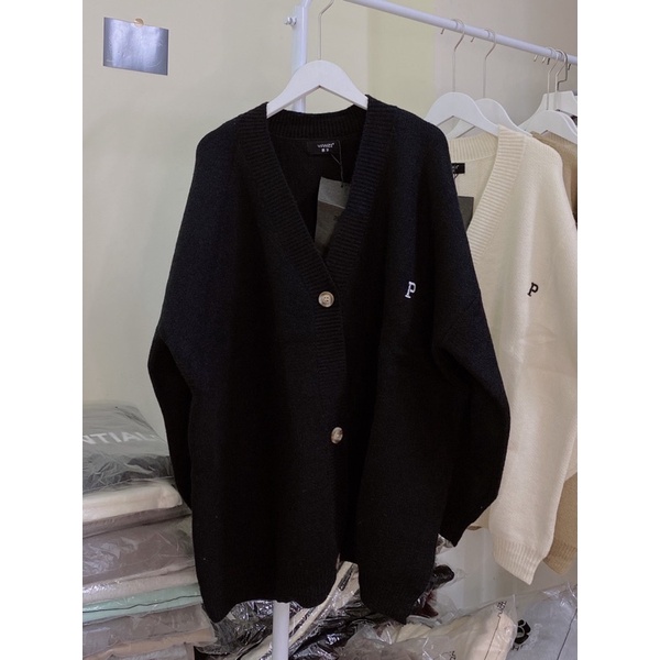 Áo Cadigan hàn quốc chất len dày form to | BigBuy360 - bigbuy360.vn