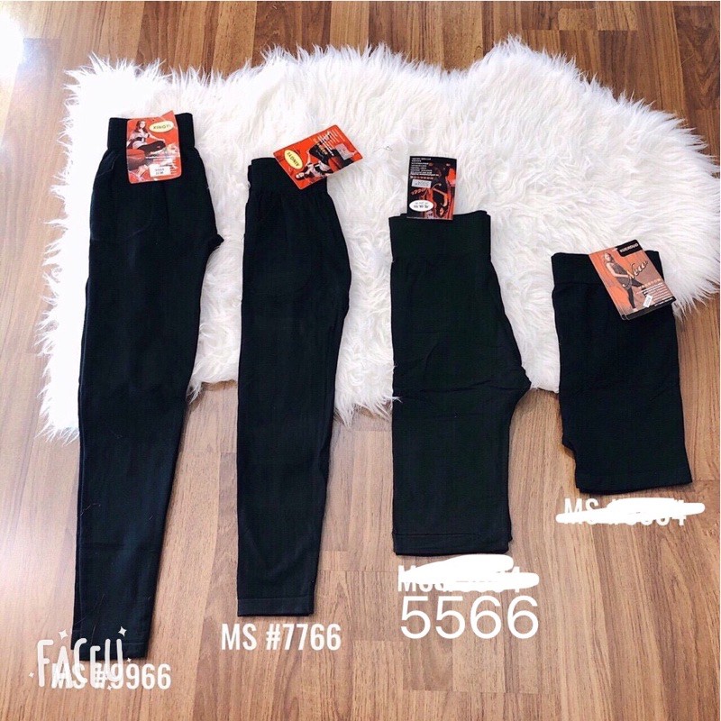 Quần legging tất đáy nem ôm sát co giãn 9966 7766 5566