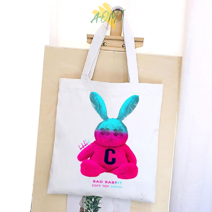 [Nhiều mẫu Đẹp] TÚI VẢI HOTTREND 1 ĐEO VAI TOTE CANVAS BAG CÓ KHÓA KÉO SIZE LỚN 33x38cm PHONG CÁCH CÁ TÍNH HOT TREND AOM