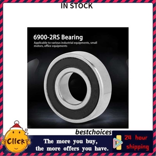 Set 10 vòng bi cao su 6900-2rs 10x22 x 6mm
