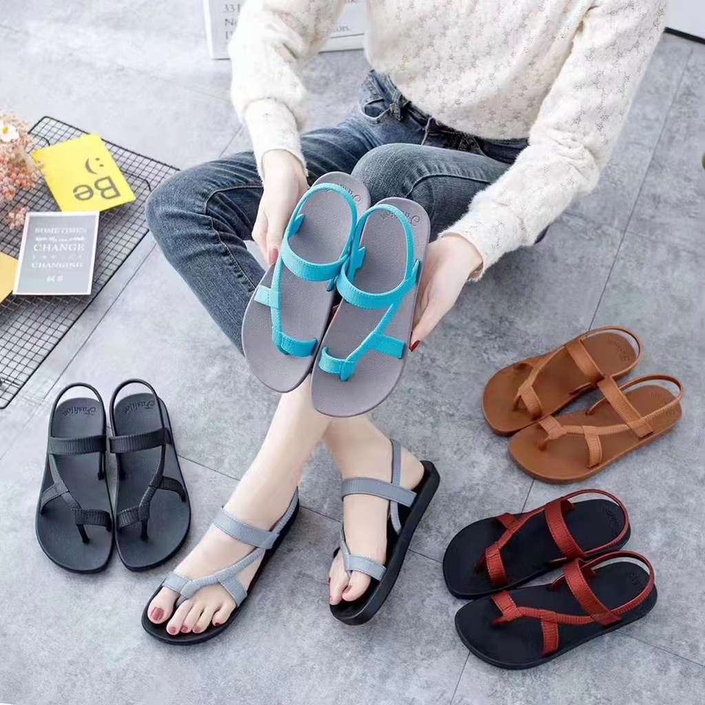 Sandal xỏ ngón 3 đai nữ - chọn lên 2 size