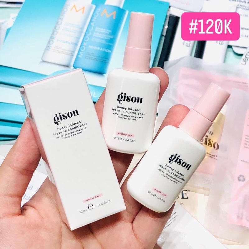 Xịt dưỡng tóc Gisou Honey Infused Leave-In Conditioner