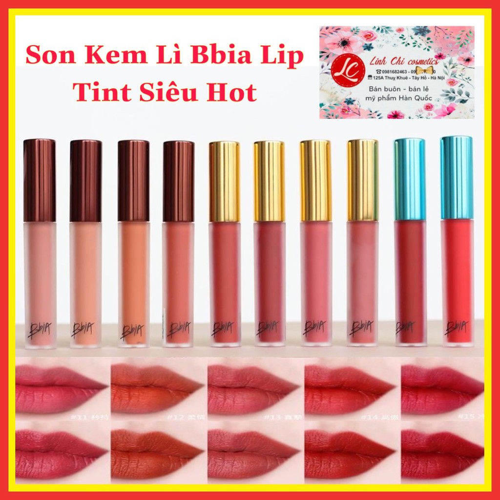 Son Kem Lì Bbia Last Velvet Lip Tint Asia Edition | BigBuy360 - bigbuy360.vn