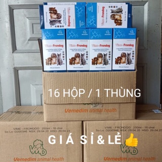 (Giá Sĩ) Xịt Diệt Ve Bọ Chét Trên Chó Mèo Dê Bò Heo Vime Frondog