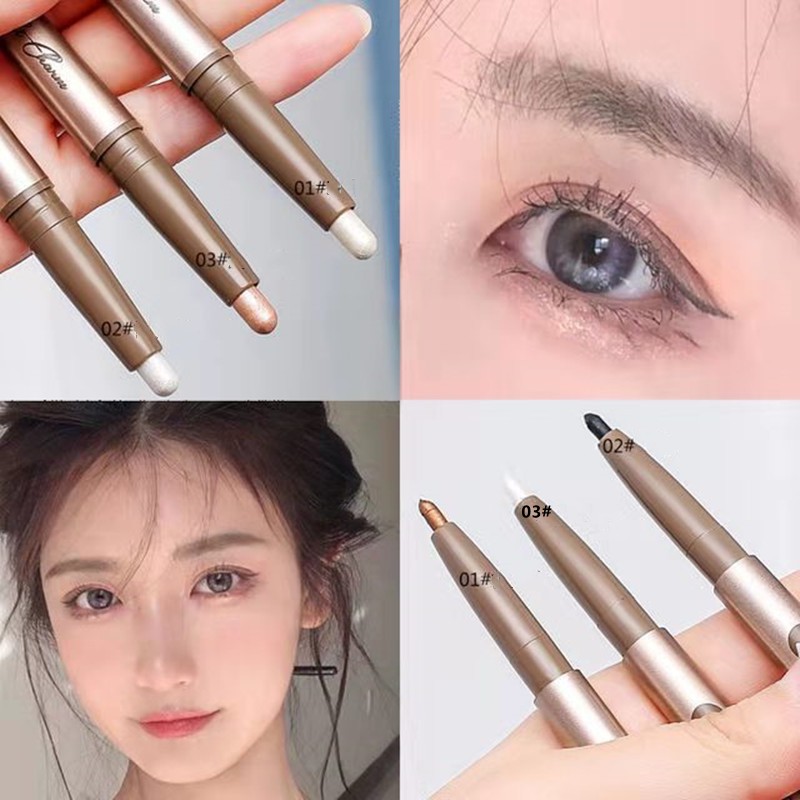 Phấn mắt dạng bút hai đầu BIJIANG phantom màu ánh trăng sáng bóng chống thấm nước | BigBuy360 - bigbuy360.vn