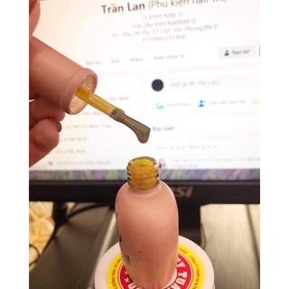 Sơn gel màu vàng cỏ úa