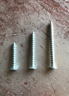 100g Vít bắt tắc kê nhựa 3 , 4, 5 cm