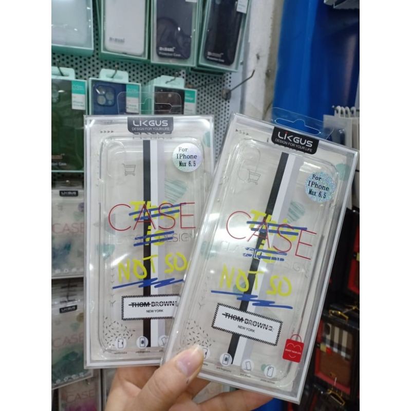 ỐP LƯNG THOM BROWNE - LIKGUS CHÍNH HÃNG IPHONE 14 pro max/14pro/14/13 promax/13/13 pro/11 PRO MAX/12/12 PRO MAX/11/11 PR