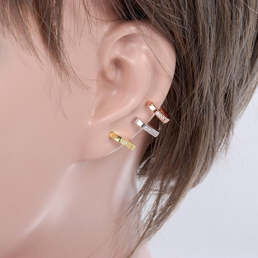 JUNE Khuyên Đeo Vành Tai Không Cần Xỏ Lỗ Dành Cho Nam Và Nữ