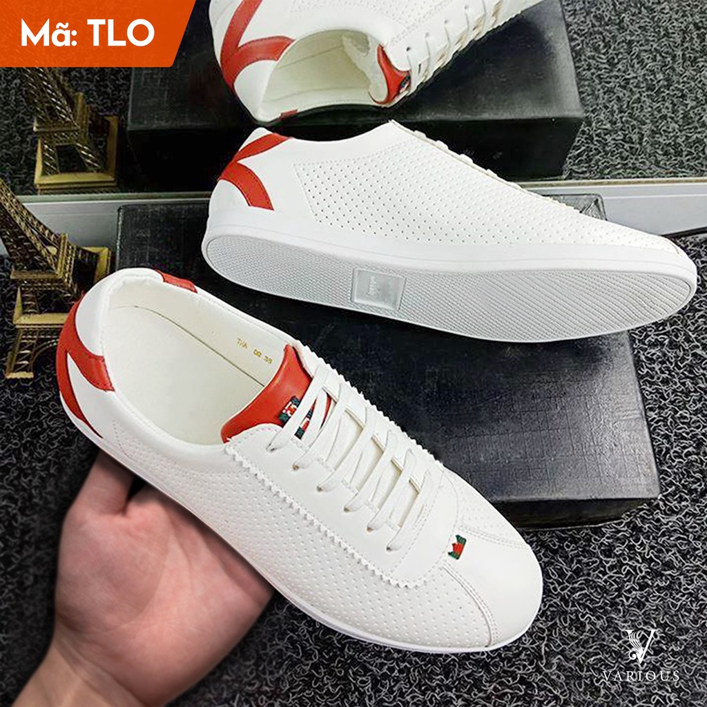 Giày Thể Thao Nam Trắng Thời Trang Cao Cấp White Sports Fashion Phong Cách Hàn Quốc | BigBuy360 - bigbuy360.vn