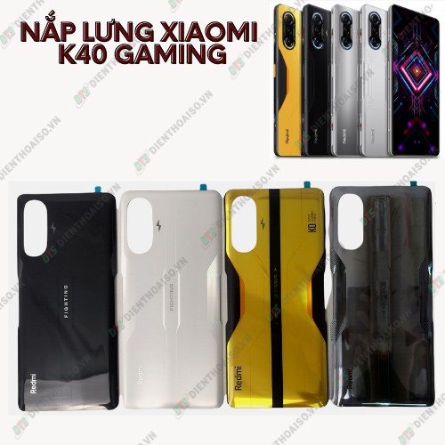 Nắp lưng xiaomi redmi k40 gaming_poco f3 gt kèm keo dán