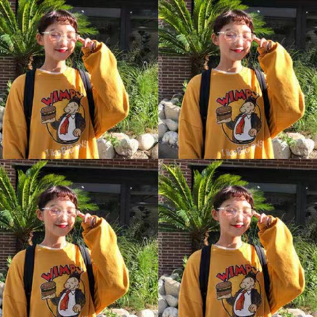 - Áo sweater nỉ bông hình ông già đáng yêu
