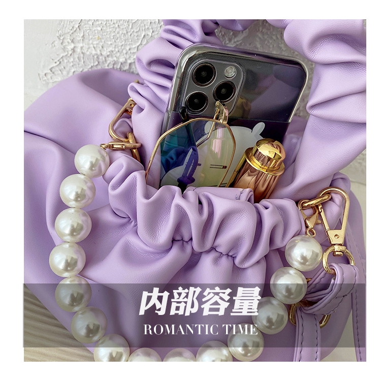 Túi Xách IELGY Đính Ngọc Trai Xinh Xắn Thời Trang Mùa Hè