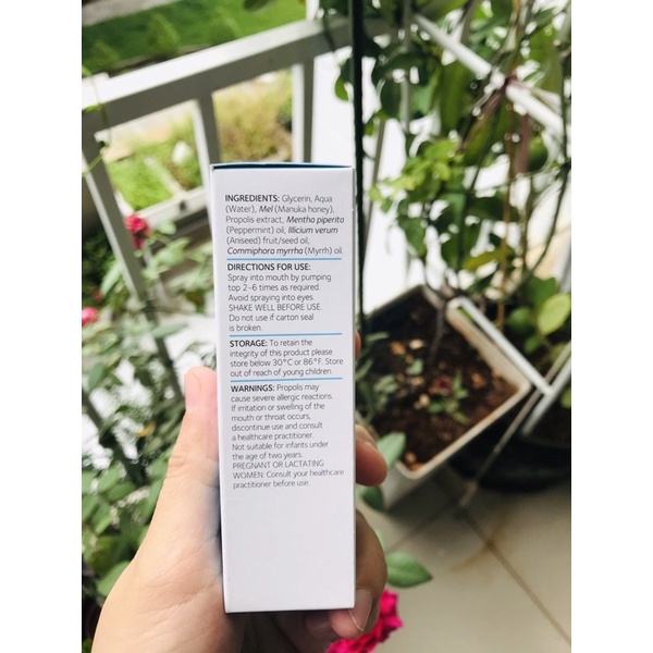 Keo ong xịt họng Comvita (NewZealand) | Thế Giới Skin Care