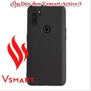 Ốp dẻo đen Vsmart Active 3 - Dầy 1.15mm