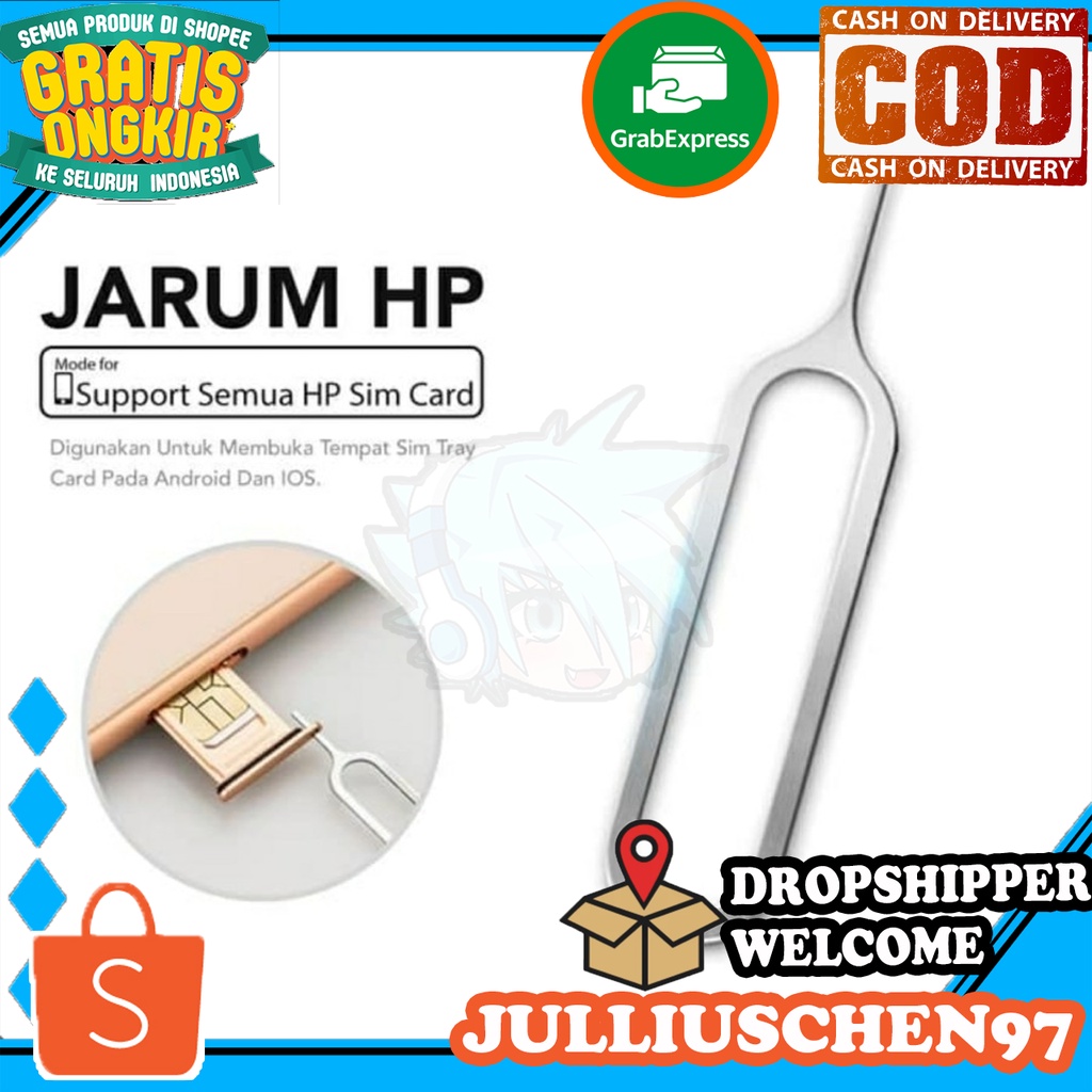 JJ CHEN Điện thoại di động Simcard Ejector Needle / Simcard Nossy Ejector | Dụng cụ mở thẻ sim điện 