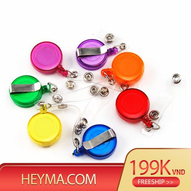 [Xả Kho] Củ Rút Đeo Thẻ Nhiều Màu