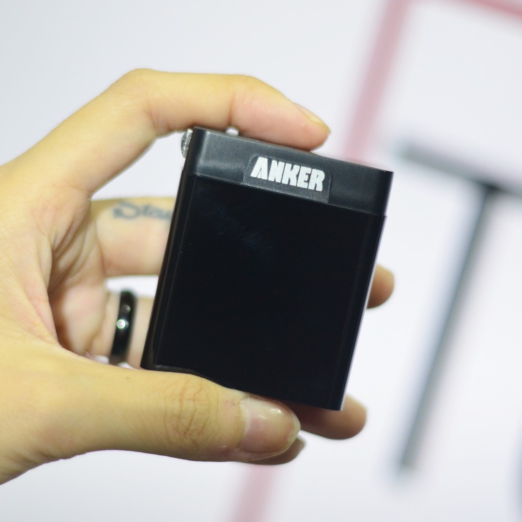 Củ sạc 2 cổng 20W Anker PowerPort 2 Tray