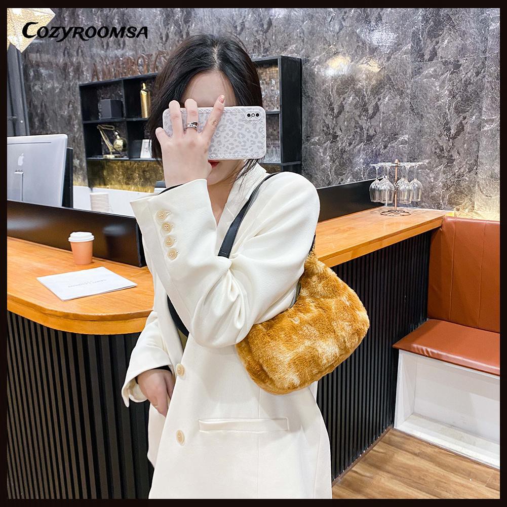 Túi Lông Đeo Vai Thời Trang Cho Nữ