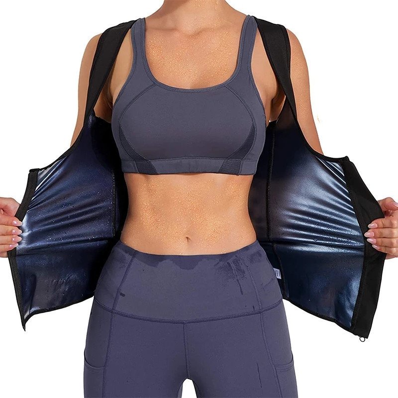 Áo Sinh Nhiệt Tráng Nano Bạc Định Hình Vóc Dáng, Áo Đốt Mỡ Giúp Tan Mỡ Vùng Bụng Joly Lady