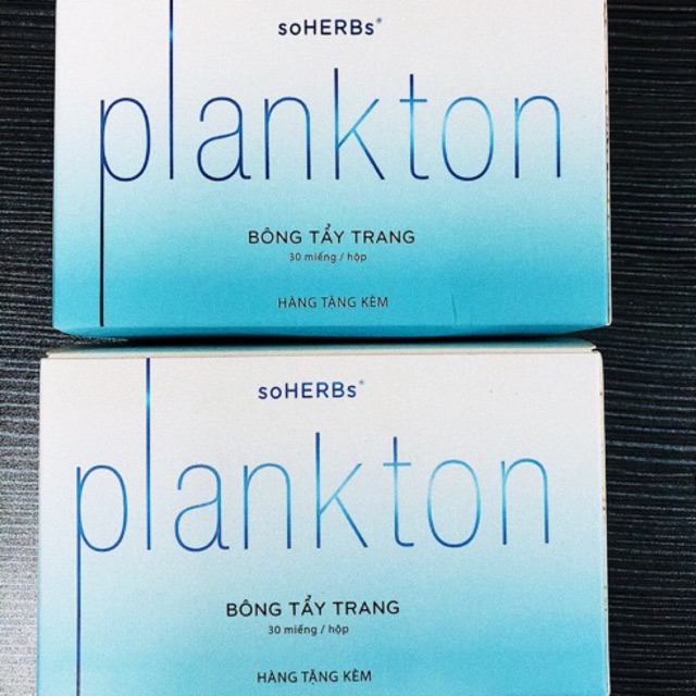 Bông tẩy trang Plankton Soherbs