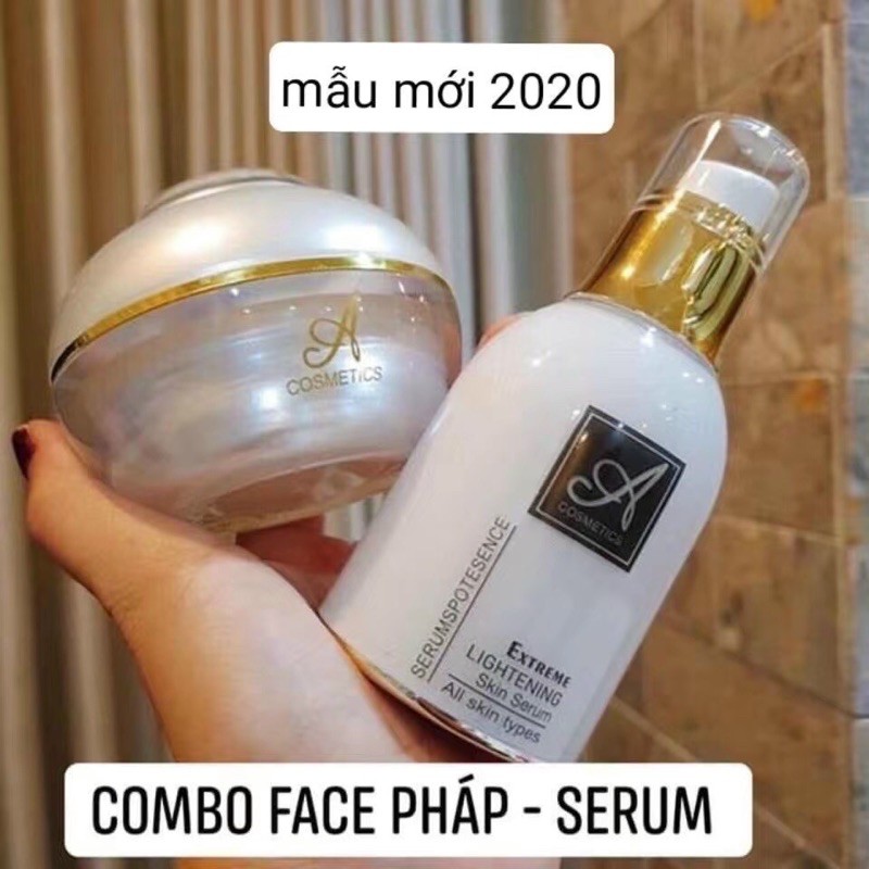 Combo Face Chữ A + Serum A (serum huyết thanh)