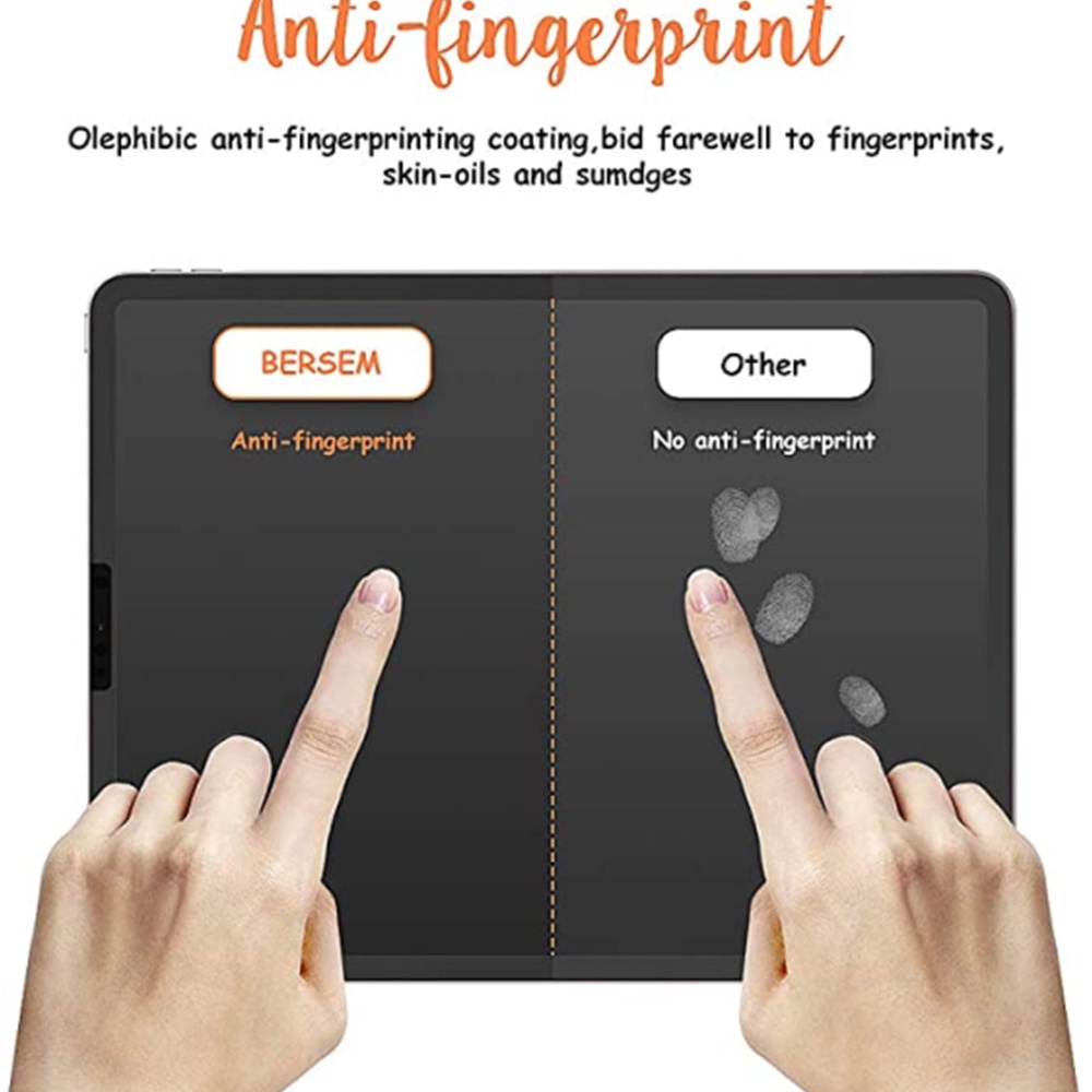 Goojodoq Miếng Dán Bảo Vệ Màn Hình Cho pro 11 2021 12.9 12 9 for 8th gen mini 5 for air 4 7th gen air 3 paperfeel 10.2 9.7 10.5