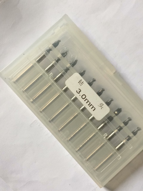 Mũi khoan CNC 3.0mm/ 2.5mm 10k/1 mũi