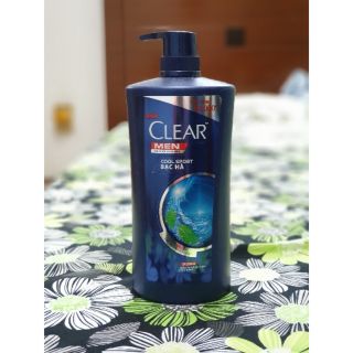 Dầu gội Clear men bạc hà 900g