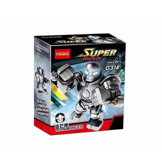Mô hình lắp ráp Non Lego Hero Iron Monger 0314
