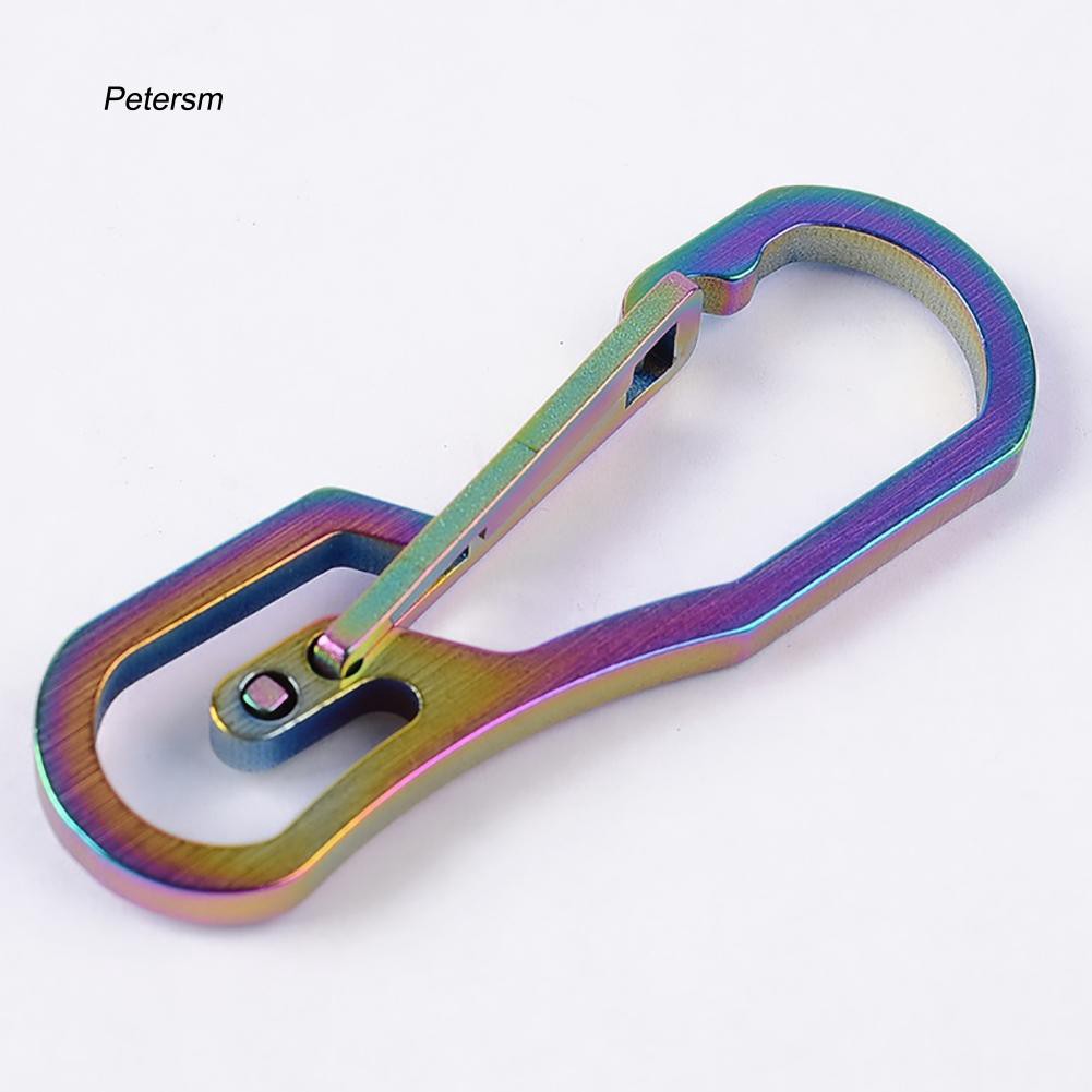 Móc khóa bằng hợp kim titanium ptsm _